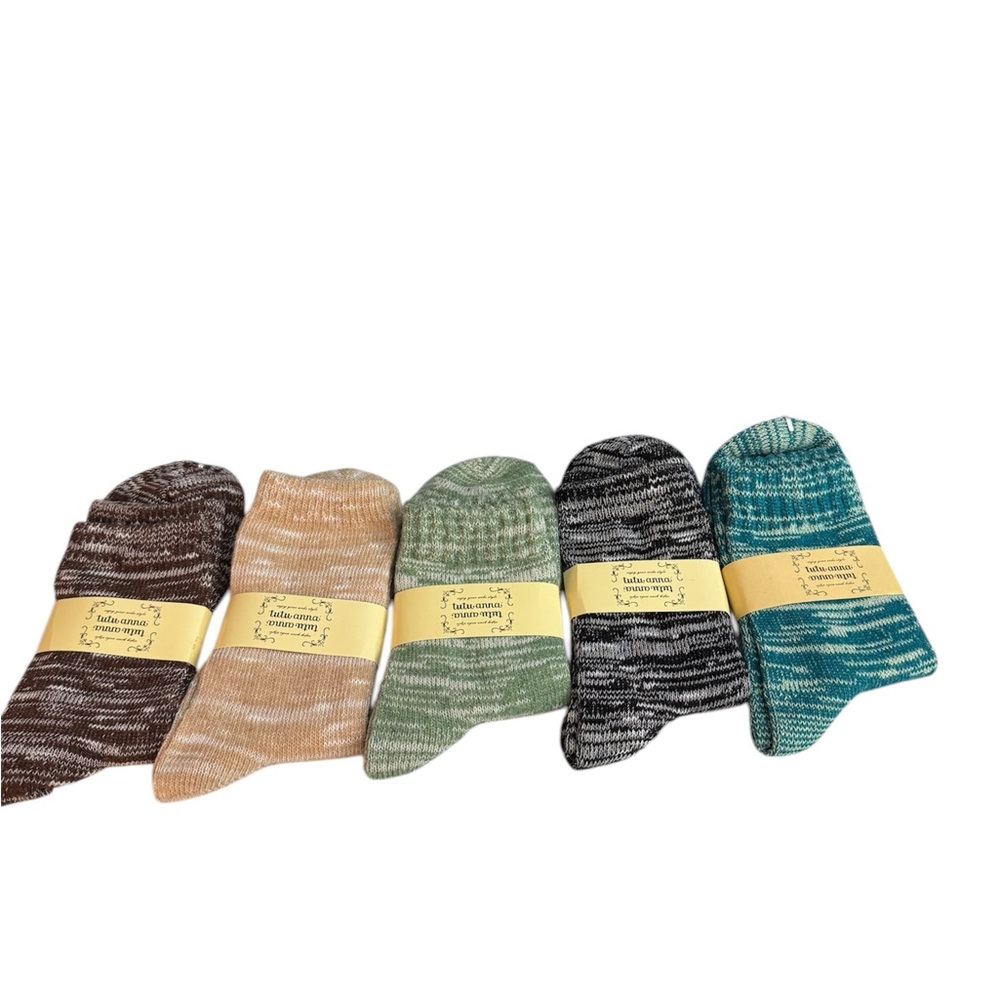 NEW TuTuAnna wool blend sock set of 5